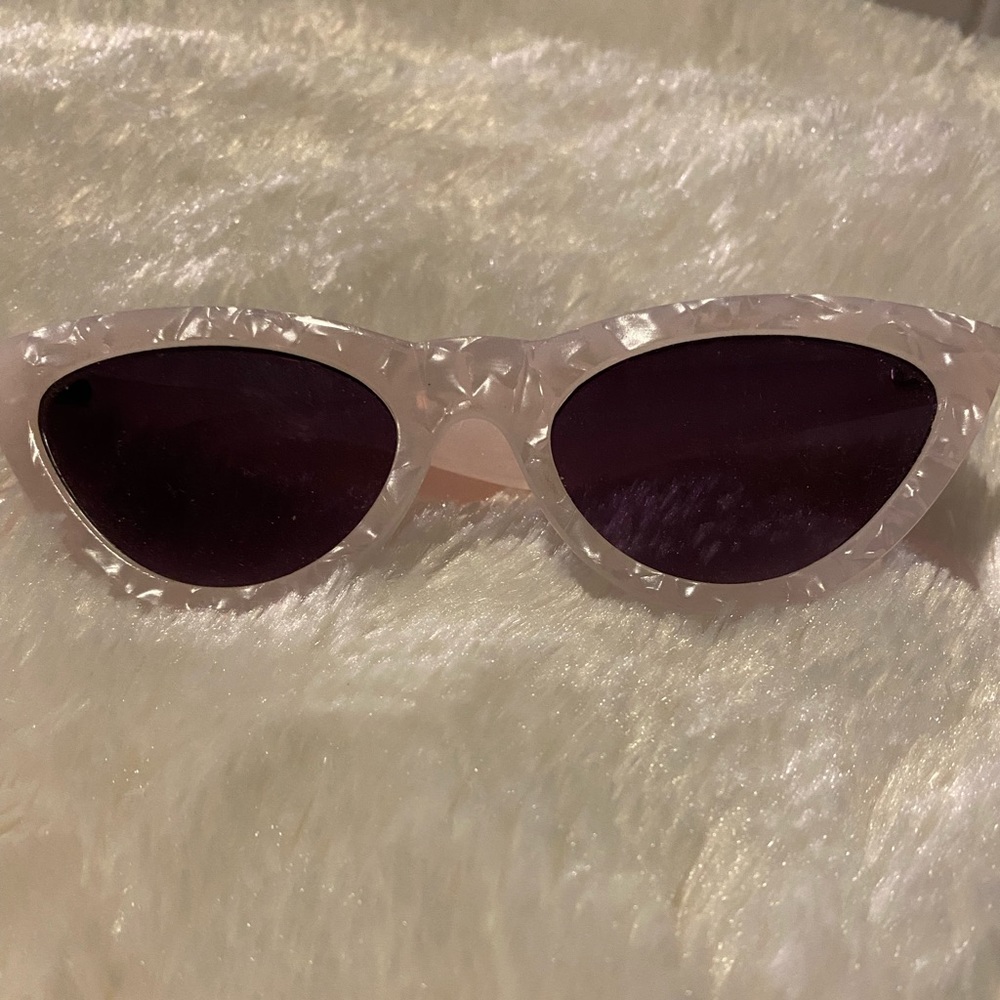 Pink holographic Sunglasses